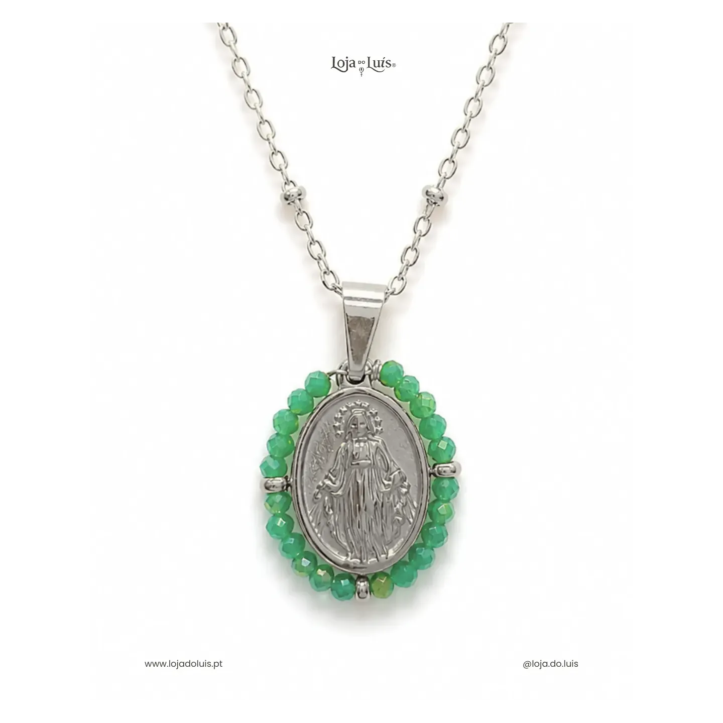 Colar Milagrosa - Verde